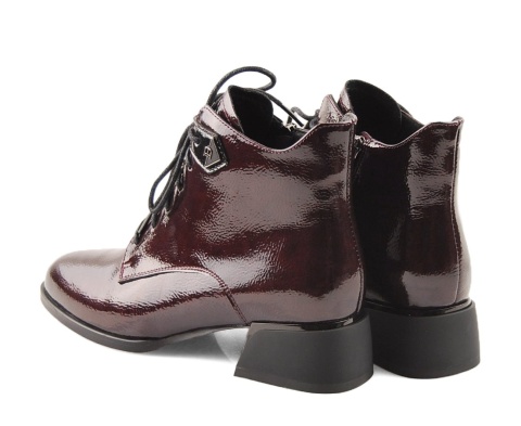 Artiker 57C1119 bordowe skórzane trzewiki