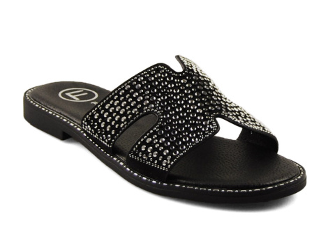 Filippo DK6973 czarne klapki Filippo DK6973 czarne klapki