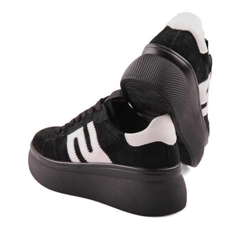 Filippo DP7175 czarne skórzane sneakersy Filippo DP7175 czarne skórzane sneakersy