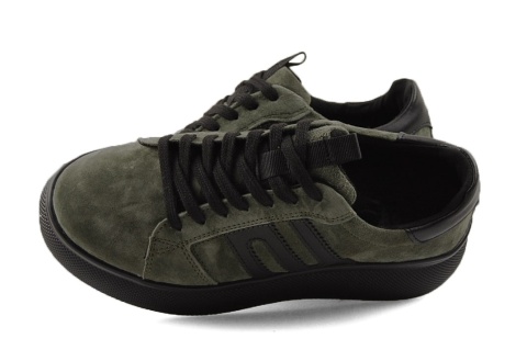 Filippo DP7175 zielone skórzane sneakersy Filippo DP7175 zielone skórzane sneakersy