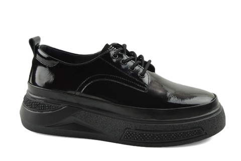 Filippo DP7303 czarne skórzane półbuty lakierowane Filippo DP7303 czarne skórzane półbuty lakierowane