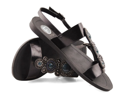 Filippo DS6882 czarne sandały Filippo DS6882 czarne sandały