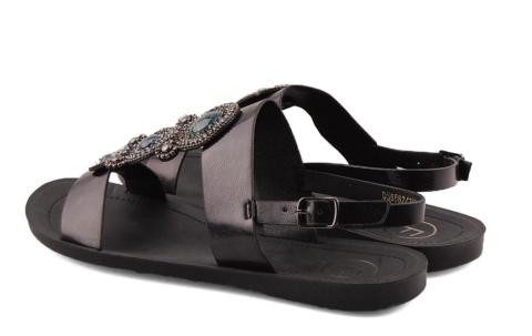 Filippo DS6882 czarne sandały Filippo DS6882 czarne sandały