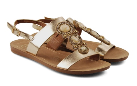 Filippo DS6882 złote sandały Filippo DS6882 złote sandały