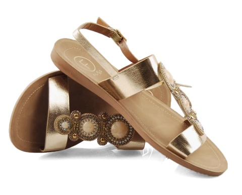Filippo DS6882 złote sandały Filippo DS6882 złote sandały