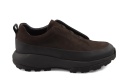 John Doubare QA6012-8A-A1724 brązowe skórzane sneakersy