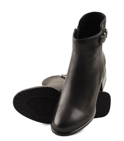 Loretta Vitale C3845 czarne skórzane botki Loretta Vitale C3845 czarne skórzane botki