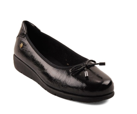 Maciejka P6504-20/00-8 czarne skórzane półbuty