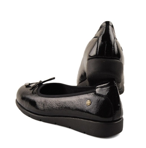 Maciejka P6504-20/00-8 czarne skórzane półbuty