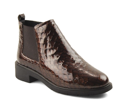 Maciejka P7219-02/00-7 brązowe skórzane sztyblety