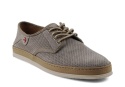 Nobrand 9629-6/03 szare skórzane półbuty