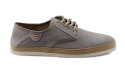Nobrand 9629-6/03 szare skórzane półbuty