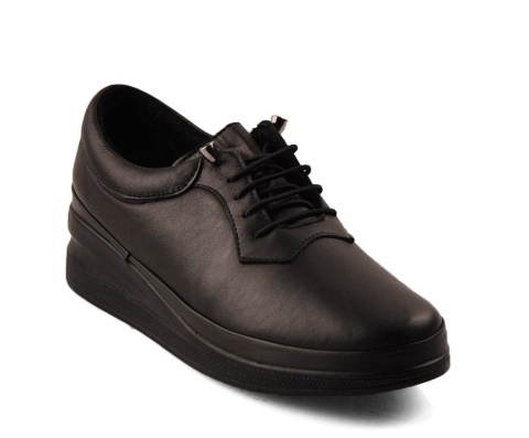 T.Sokolski BAR 401 czarne skórzane półbuty