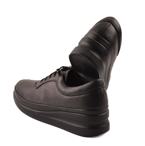 T.Sokolski BAR 401 czarne skórzane półbuty