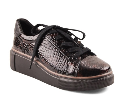 T.Sokolski J25-286 bordowe skórzane półbuty