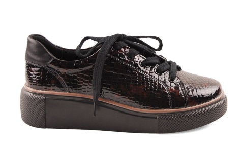 T.Sokolski J25-286 bordowe skórzane półbuty