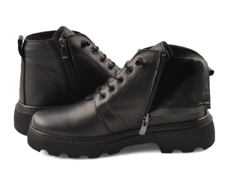 T.Sokolski OG 2896 czarne skórzane botki