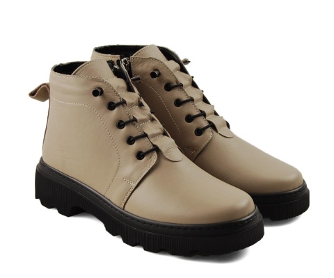 T.Sokolski OG 2896 szare skórzane botki