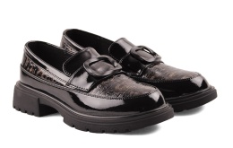 Artiker 57C0184 czarne skórzane półbuty