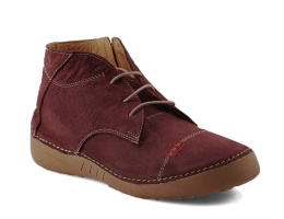 Artiker 57C2116 bordowe skórzane półbuty