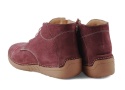 Artiker 57C2116 bordowe skórzane półbuty