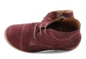 Artiker 57C2116 bordowe skórzane półbuty