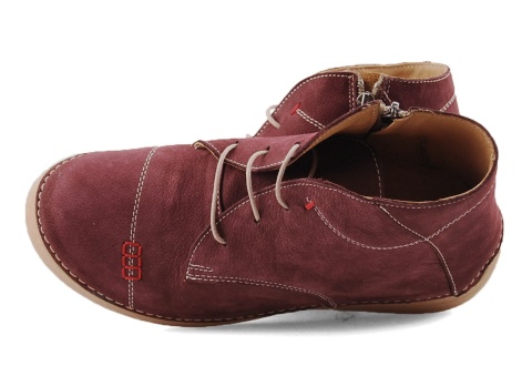 Artiker 57C2116 bordowe skórzane półbuty