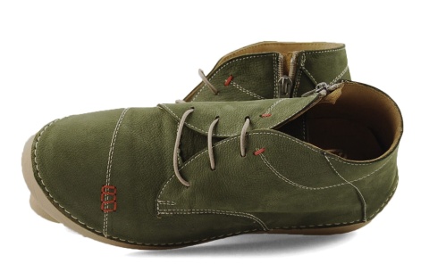 Artiker 57C2119 zielone skórzane półbuty