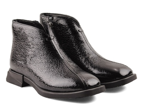 Boccato 049.1782 czarne skórzane botki