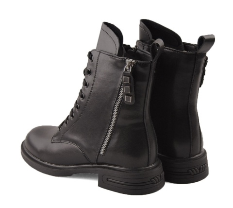 Filippo DBT6303 czarne skórzane botki