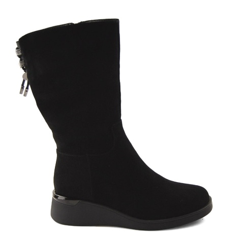 Filippo DBT7210 czarne skórzane kozaki