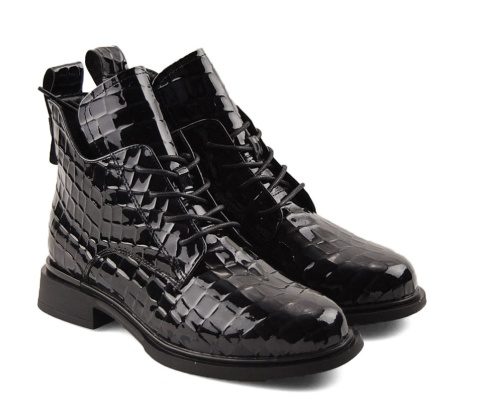 Filippo DBT7239 czarne skórzane botki