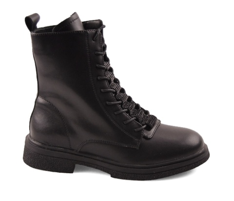 Filippo DBT7250 czarne skórzane trzewiki