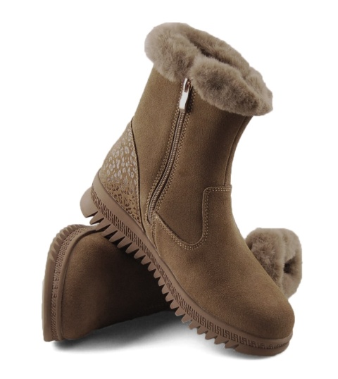 Filippo DBT7271 brązowe skórzane botki Filippo DBT7271 brązowe skórzane botki