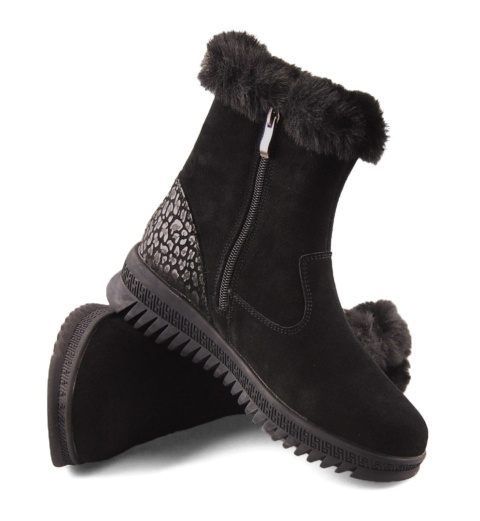 Filippo DBT7271 czarne skórzane botki Filippo DBT7271 czarne skórzane botki