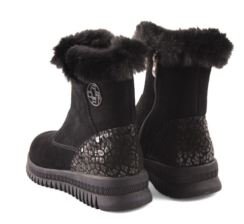 Filippo DBT7271 czarne skórzane botki Filippo DBT7271 czarne skórzane botki