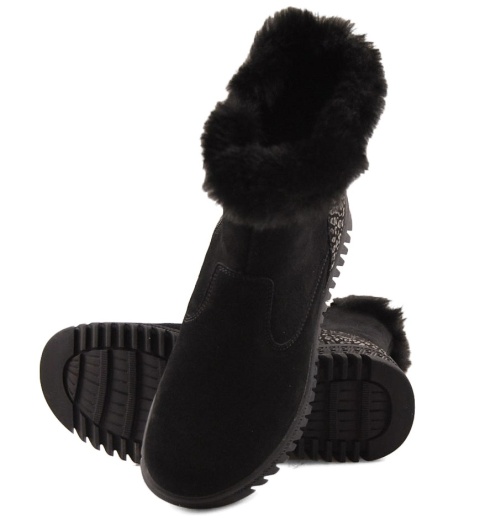 Filippo DBT7271 czarne skórzane botki Filippo DBT7271 czarne skórzane botki