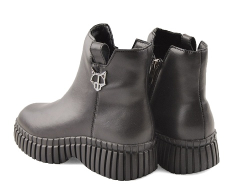 Filippo DBT7274 czarne skórzane botki Filippo DBT7274 czarne skórzane botki