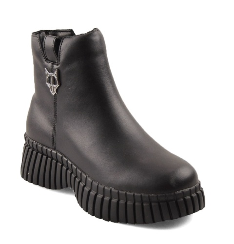 Filippo DBT7274 czarne skórzane botki Filippo DBT7274 czarne skórzane botki
