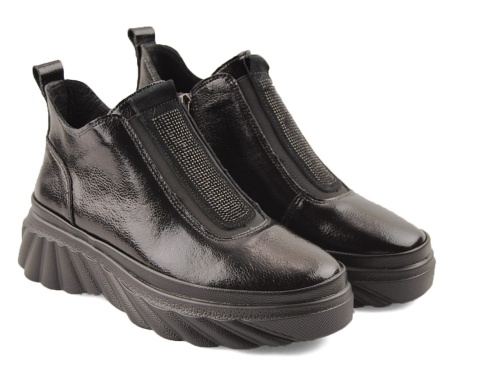 Filippo DBT7426 czarne skórzane półbuty