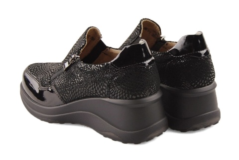 Filippo DP6473 czarne skórzane półbuty