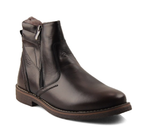 Iguana 006-49 brązowe skórzane botki