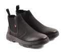 Lee Cooper LCJ-25-33-3967MB czarne skórzane botki Lee Cooper LCJ-25-33-3967MB czarne skórzane botki