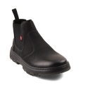 Lee Cooper LCJ-25-33-3967MB czarne skórzane botki Lee Cooper LCJ-25-33-3967MB czarne skórzane botki