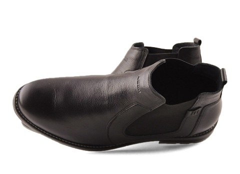 Lemi 200 F czarne skórzane sztyblety