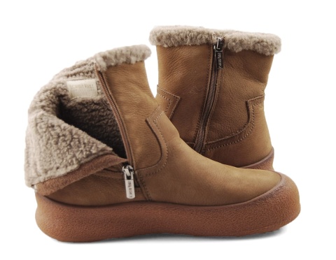 Loretta Vitale W1410 rude skórzane botki Loretta Vitale W1410 rude skórzane botki