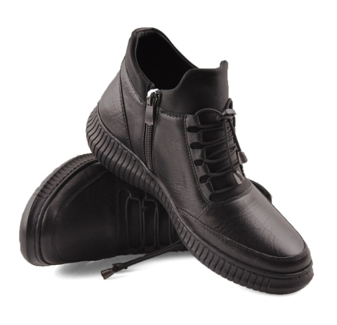 T.Sokolski Z22-287 czarne skórzane botki