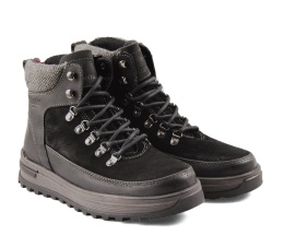 Wrangler 20253030.25Y czarne skórzane trapery